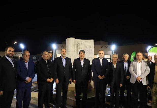 سردیس «روح‌الله خالقی» در کرمان رونمایی شد