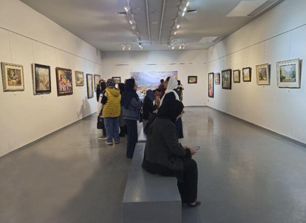 تجربه حضور در دل مناظر طبیعی در آثار نقاشی مهدی انفرادی