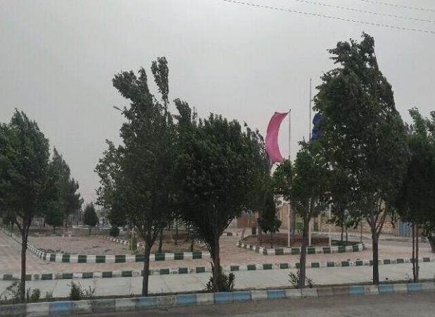 وزش باد شدید در مناطق جنوبی استان تهران
