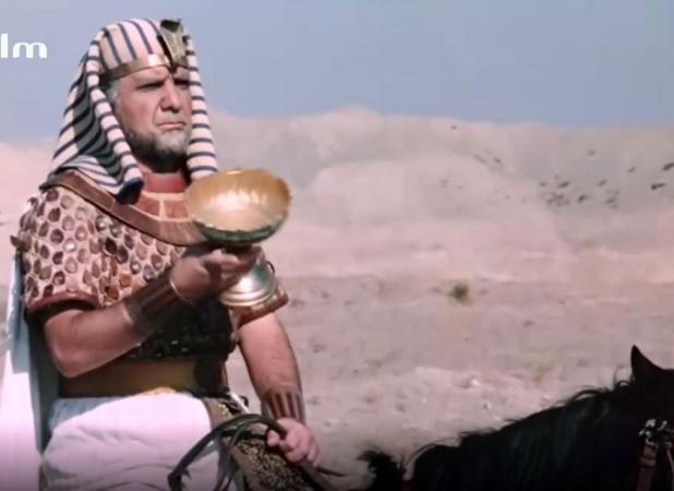 «رودامون» سریال یوسف پیامبر در کنار معبد ژوپیتر