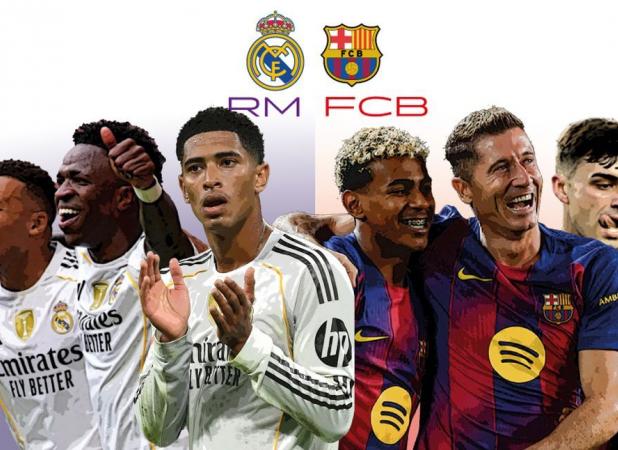 ساعت برگزاری ال‌کلاسیکو به وقت ایران