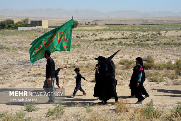 پیاده‌روی حرم تا حرم در بوانات فارس برگزار می‌شود