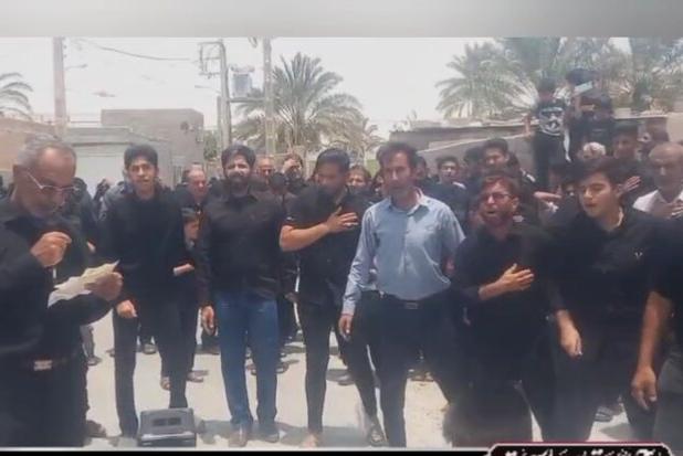 سینه زنی سنتی ظهر عاشورا آبدان