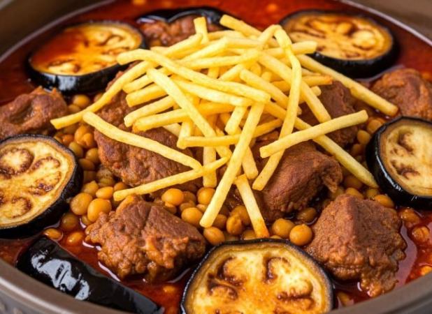 طرز تهیه خورش قیمه بادمجان مجلسی با همه فوت‌و‌فن‌ها