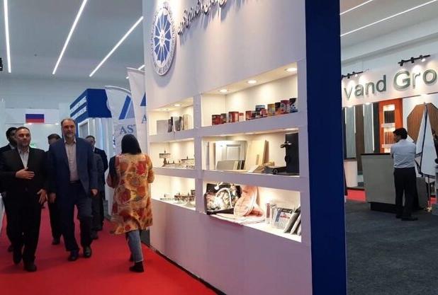 افتتاح نمایشگاه بین‌المللی تجارت با کشورهای حاشیه دریای خزر