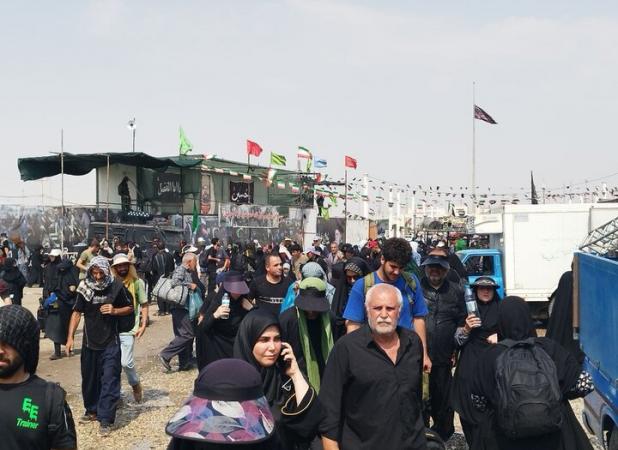 تردد ۶۳ درصد کل زوار اربعین حسینی امسال از مرز مهران