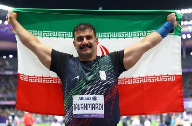 «سید علی اصغر جوانمردی» قهرمان پرتاب وزنه پارادوومیدانی جهان شد