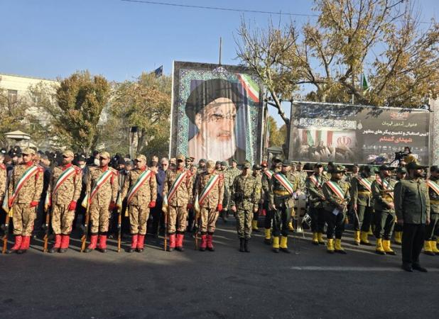 آغاز مراسم تشییع پیکر شهدای گمنام در تبریز همزمان با سراسر کشور