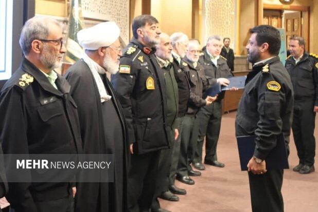 معاون فرهنگی و اجتماعی پلیس شرق استان تهران، معاون نمونه کشوری شد