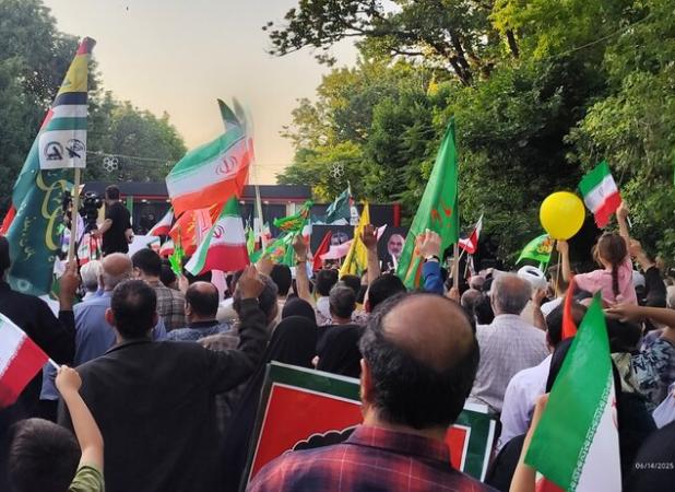 فریاد الله الاکبر در مهمونی کیلومتری غدیر تبریز