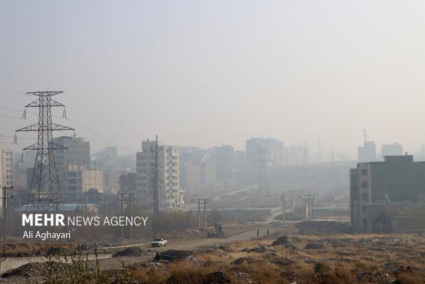 صابری:تداوم آلودگی هوا در آذربایجان غربی؛ آلودگی تا یکشنبه ادامه دارد