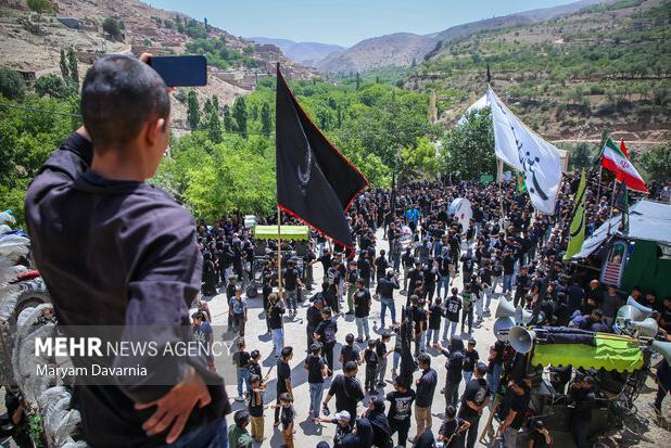 شور شب عاشورا در دل خراسان شمالی طنین‌انداز شد