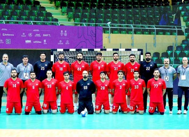 دو شکست برای تیم ملی هندبال ایران در بازی دوستانه برابر بحرین