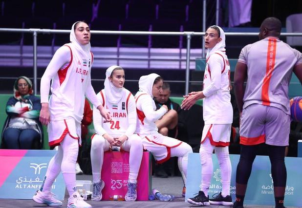 دختران بسکتبال ایران در بازی‌های اسلامی چهارم شدند