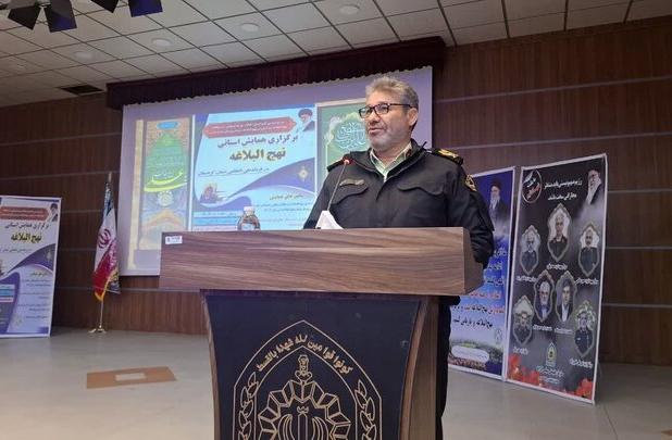 فرمانده انتظامی کردستان: نیروی انتظامی وارث خون شهدا و خادم مردم است