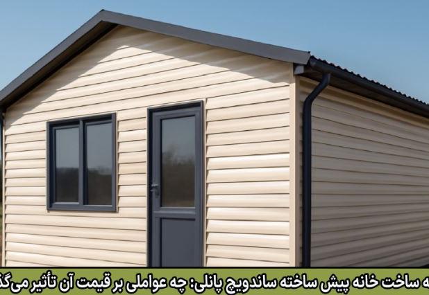 هزینه ساخت خانه پیش ساخته ساندویچ پانلی
