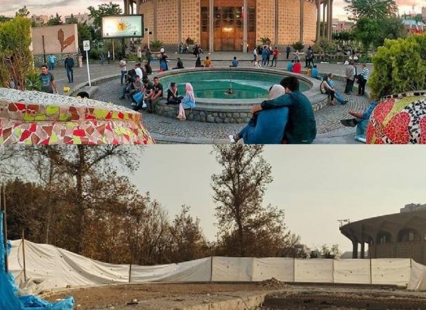 زاکانی، حوض تئاتر شهر را با خاک یکسان کرد!