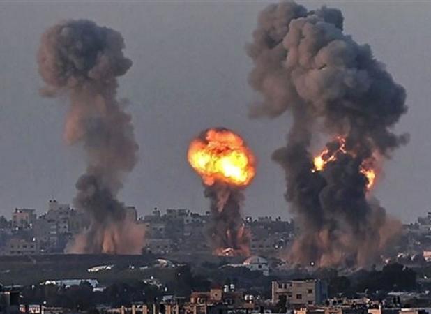 حمله آمریکا با ۱۰۰ بمب به سوریه