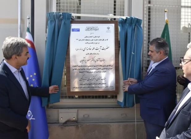 افتتاح نیروگاه خورشیدی ۳ مگاواتی در محلات