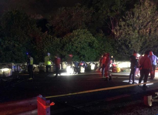 ۹ پرسنل پلیس مالزی در تصادف جاده‌ای کشته شدند