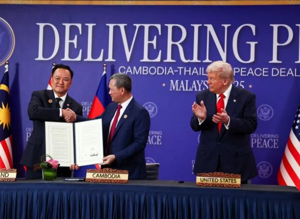 ترامپ آتش‌بس دوباره تایلند و کامبوج را به نام خود مصادره کرد