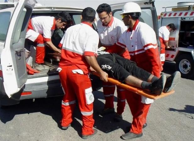 حادثه واژگونی خودرو در محور بجنورد- شیروان ۵ مصدوم برجا گذاشت