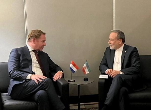 دیدار وزیر امور خارجه با همتای هلندی