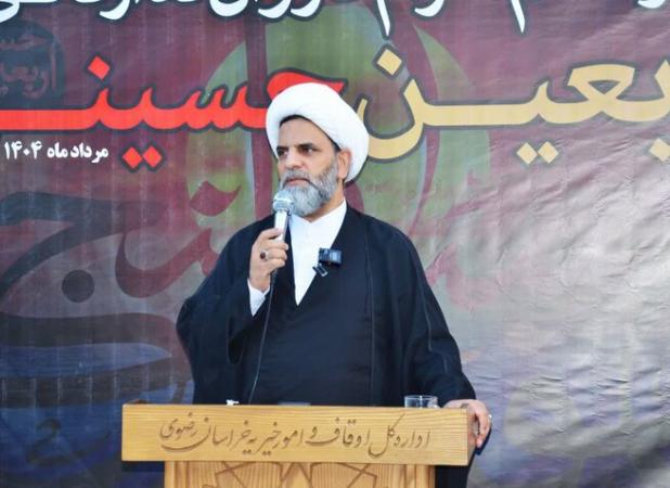 موکب امام رضا(ع) به زائران در کربلا خدمت رسانی می‌کند