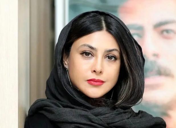 آزاده صمدی با استایل بارداری روی فرش قرمز آمد!