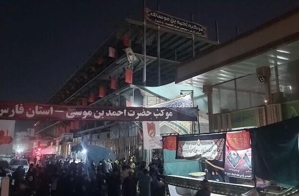 خدمت رسانی موکب احمد بن موسی شاهچراغ(ع) در کربلا