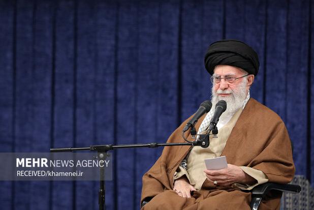 دیدار مداحان اهل بیت با رهبر انقلاب آغاز شد