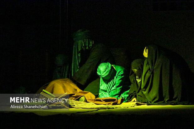 برگزاری دومین نمایش آیینی «خیمه بانوی بی‌نشان» در رشت