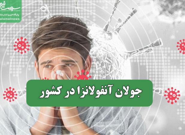 جولان آنفولانزا در کشور