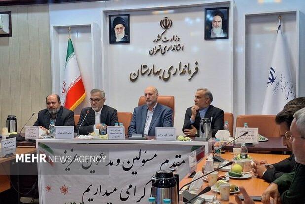 «عبدالحمید شرفی» فرماندار جدید بهارستان شد