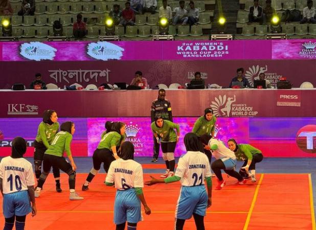 سومین پیروزی تیم ملی کبدی زنان در قهرمانی جهان