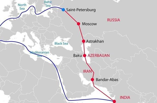 نقش «ایران» در توسعه مسیر شرقی کریدور شمال - جنوب