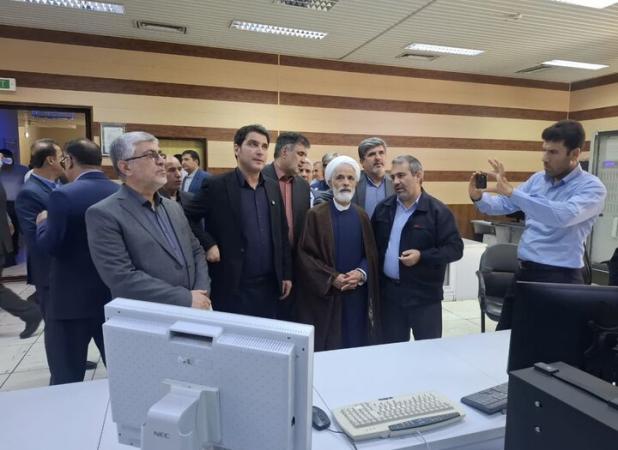 بازدید معاون حقوقی رئیس جمهور از نیروگاه سیکل ترکیبی سنندج