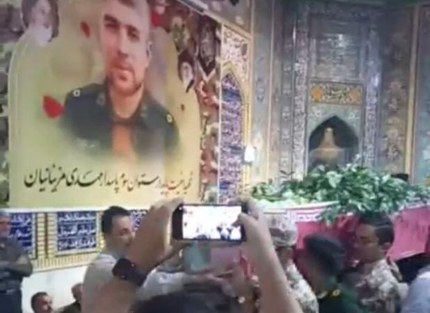 پیکر شهید مزینانیان در شاهرود تشییع شد