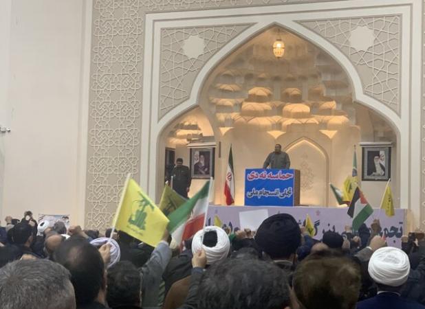 مراسم بزرگداشت سالروز حماسه ۹ دی در گرگان برگزار شد