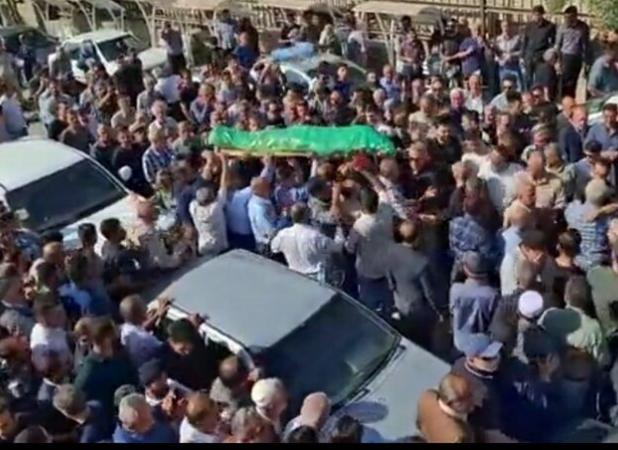 پیکر استاد علاءالدین یاسینی در سنندج به خاک سپرده شد
