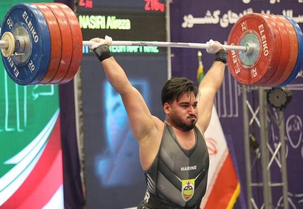 ۲ رکوردشکنی در ۲ دقیقه در روز پایانی لیگ برتر وزنه‌برداری در اهواز
