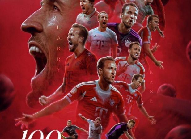 هری کین گوی سبقت را از رونالدو و هالند ربود