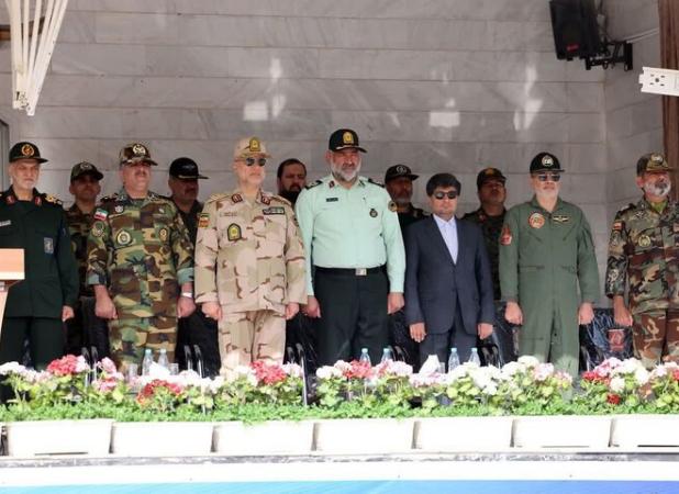 صبحگاه مشترک یگان‌های نمونه نیروهای مسلح خراسان رضوی برگزار شد