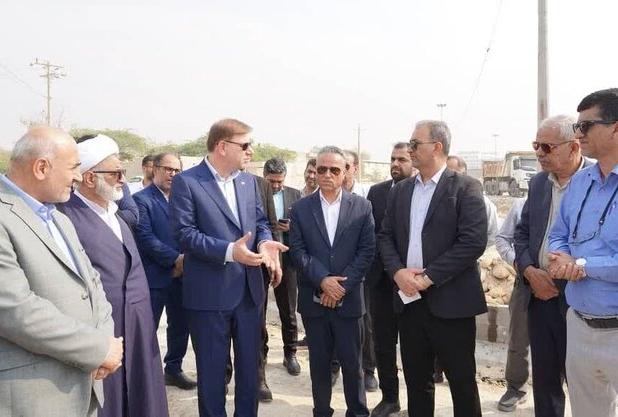 زارع: روند اجرای پروژه جاده ساحلی در کنگان مطلوب است
