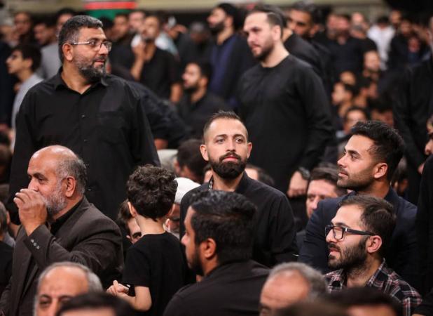 عکس پربازدید از محسن افشانی در دیدار با رهبری