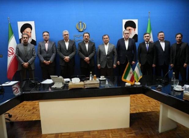 دیدار هیأت تجاری ازبکستان با وزیر صمت در تهران