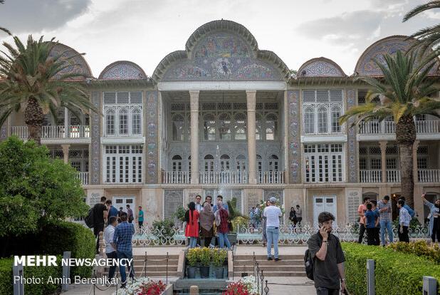 باغ ارم شیراز آماده پذیرایی از مهمانان نوروزی