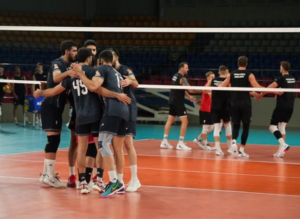 پیروزی تیم ملی والیبال ایران برابر تیم آلمان