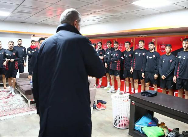 گاریدو به محل تمرین پرسپولیس بازگشت