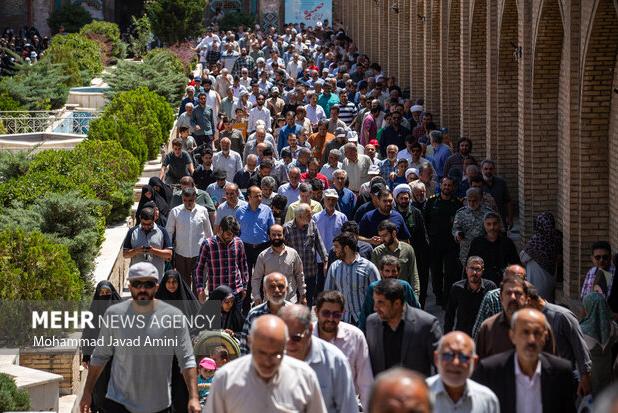 راهپیمایی «جمعه خشم و نصر» در قزوین برگزار شد